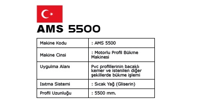 AMS 5500 Profil Bükme Makinesi  5